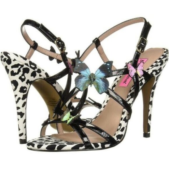 Betsey Johnson Shoes New Betsy Johnson Vandi Butterfly Heels Poshmark
